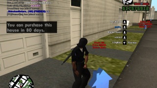 Wanking in front Mano's house .l.