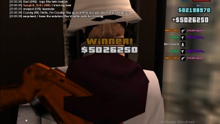 Average gambler poker win !